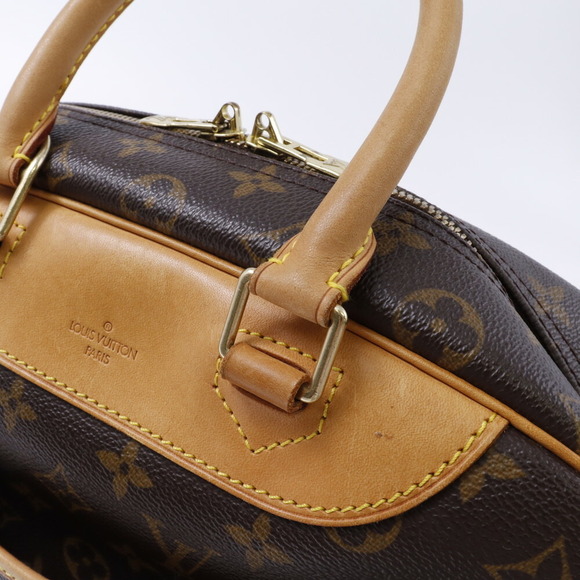 Louis Vuitton Bowling Bag Deauville Boston Handbag Monogram Vanity - Picture 6 of 7